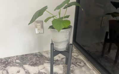 木製鉢スタンドの塗装DIY～スリーコインズWOOD組み立て鉢スタンド～