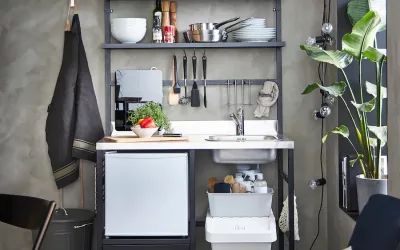 IKEAのミニキッチン～RÅVAROR ローヴァロール～
