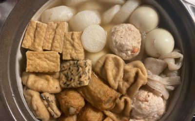 チーク材のデンマーク製オットマン～北欧ビンテージ家具～