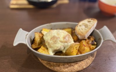 フランスパンを愉しむ夕食