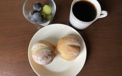 仕事後のパンづくり